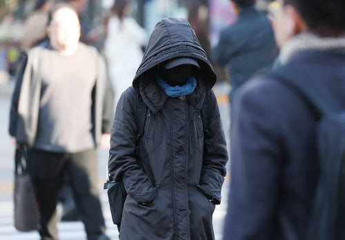 초겨울 추위<YONHAP NO-1570>