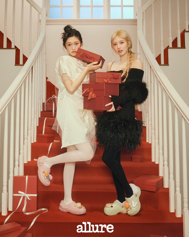 [사진자료2] 클래식 플리스 라인드 클로그, 클래식 플랫폼 퍼즈 라인드 클로그 화보 컷