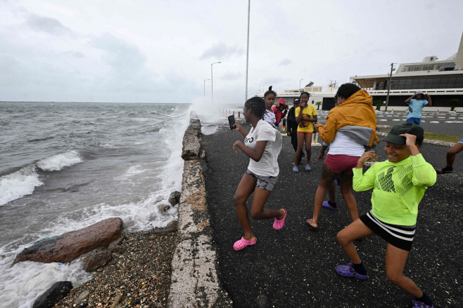 JAMAICA-WEATHER-STORM-MELISSA <YONHAP NO-0911> (AFP)