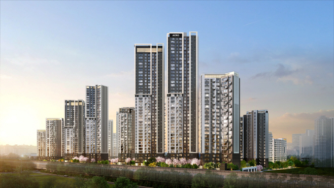 서울 서초구 '아크로 드 서초' 단지 투시도