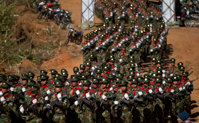 Myanmar-Fighting <YONHAP NO-7734> (AP)