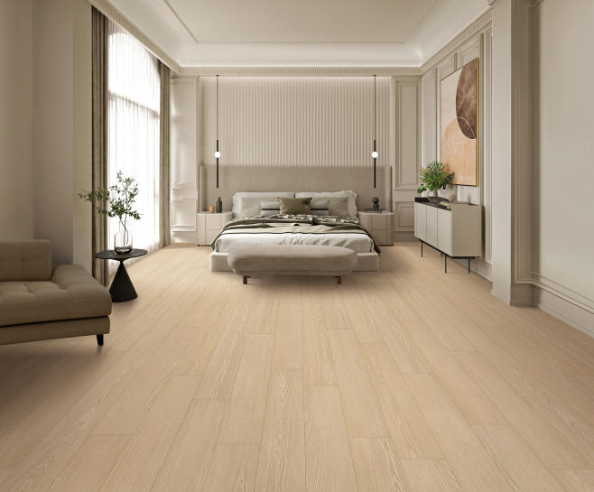 kcc글라스 홈씨씨 바닥재 신제품 '포레스톤(forestone)' 소프트 엘름