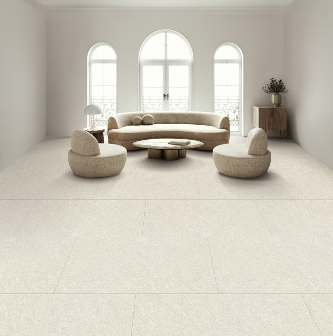 kcc글라스 홈씨씨 바닥재 신제품 '포레스톤(forestone)' 샤인 스톤