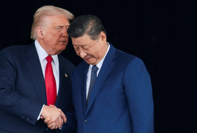 USA-TRUMP/XI <YONHAP NO-4397> (REUTERS)