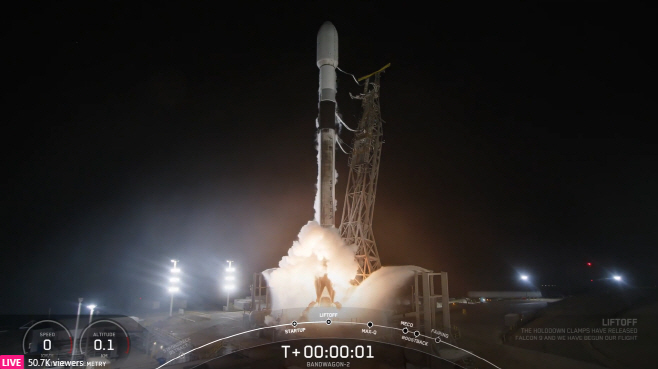 군 정찰위성 3호기 발사<YONHAP NO-2796>