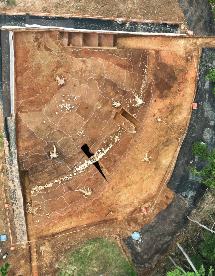 고성송학동고분군14호분전경