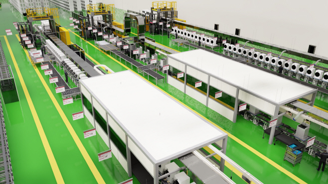 [사진2] 엔비디아 AI 플랫폼을 통해 구축한 LG전자 디지털트윈 솔루션