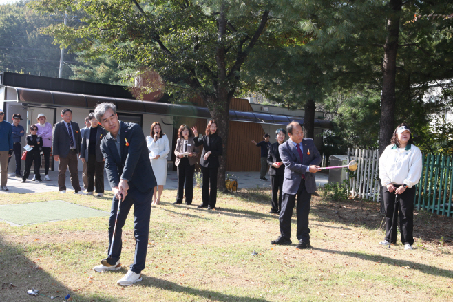 김천시, 자연과 사람이 어우러진 ‘장애인 파크골프장’ 준공