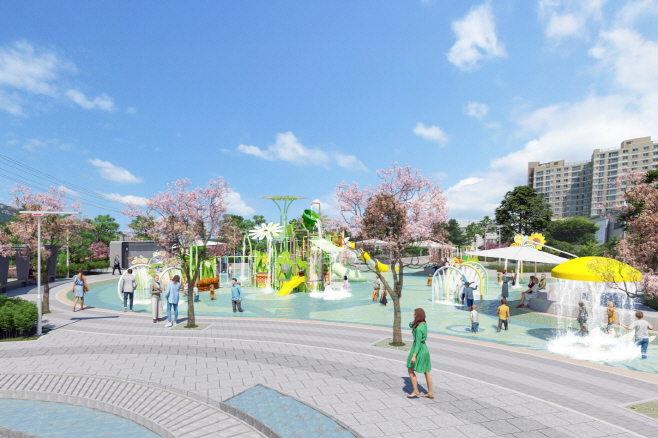 1-2 포천천 블루웨이 조성사업 본격 착수(종합운동장 물놀이장)