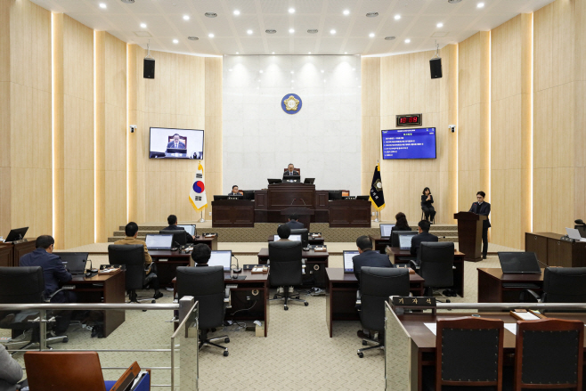 예산군의회, 제320회 임시회 개회