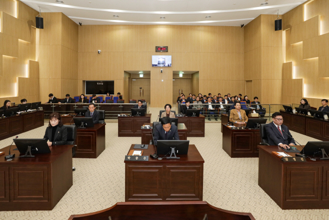 예산군의회, 제320회 임시회 개회