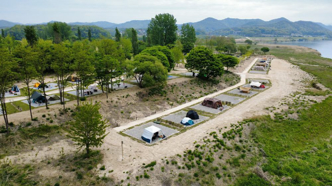 [한국관광공사] 강천섬캠핑장(경기도_여주시)