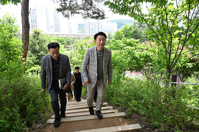 용현산업단지 산책로