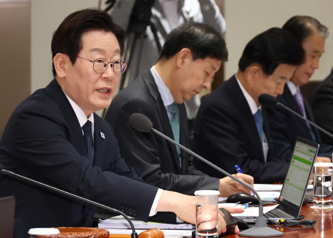 이재명 대통령, 국무회의 발언