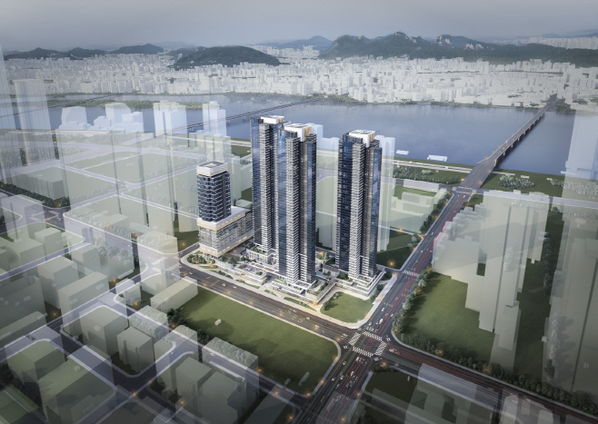 여의도 한양아파트 조감도