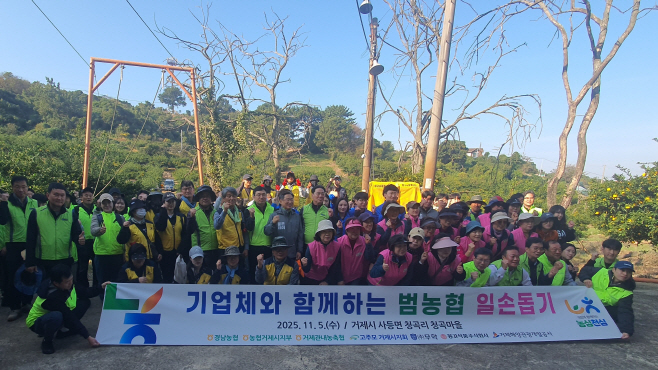 1105 경남농협, 수확기 농촌일손돕기 실시(사진)