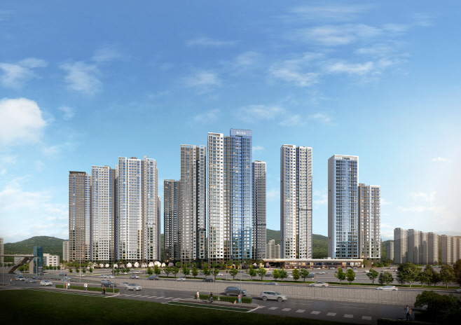 의왕시청역 SK뷰 아이파크_주경 투시도