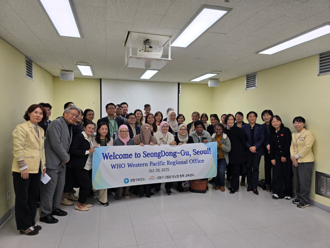 1105 WHO 성동구 방문 모습