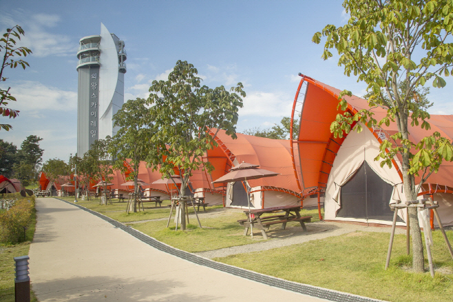 5.(사진) 의왕시 왕송호수캠핑장 전경(2)