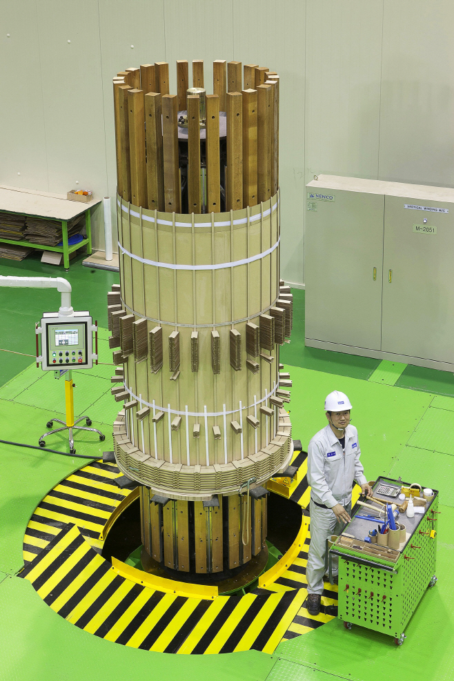 일진전기 홍성공장 생산공정(권선)