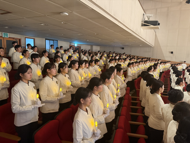 혜전대학교 간호학과, 제40회 나이팅게일 선서식 성료 (1)