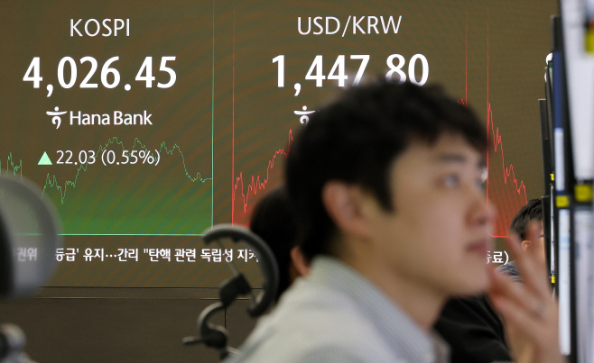 코스피 '반등'<YONHAP NO-4864>