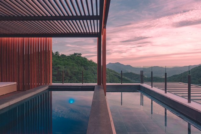 사진 1. 레스트리 브이탑 스파 전경