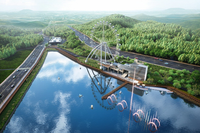 01.1 청주시, 명암유원지 활성화 기획 공모 우수제안 선정. 사진(조감도 주경)