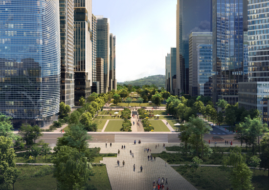 [추가] 세운 녹지생태도심 조감도