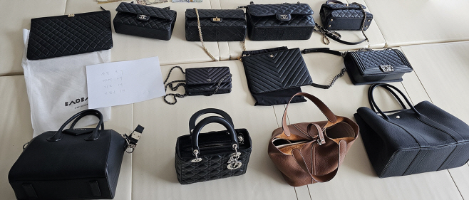 [붙임1] 서울 소재 고액체납자 압류재산현장(명품가방 12종)