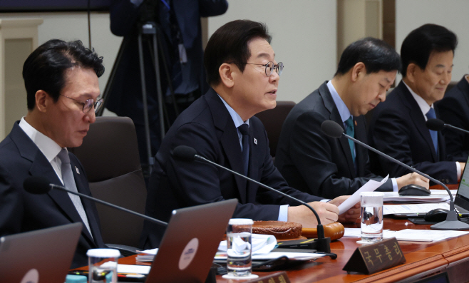 이재명 대통령, 국무회의 발언