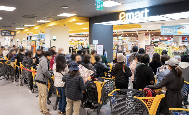 쓱데이 개막 이마트 오픈런 1