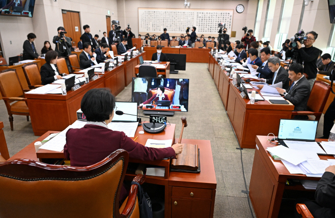 [포토] 국회 법제사법위원회 전체회의