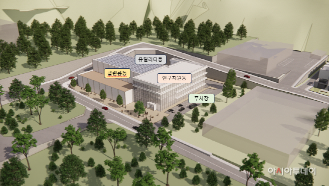 첨단 디스플레이 연구원 조감도