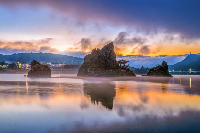 보도 1) 도담삼봉