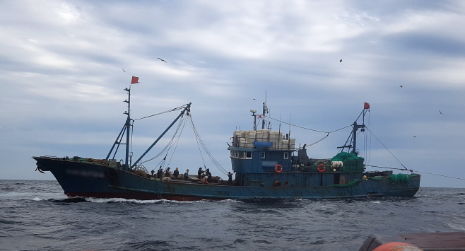 나포된 중국어선