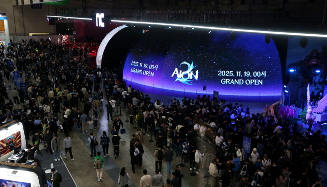 [엔씨소프트] 지스타 2025 엔씨소프트 부스 전경_01