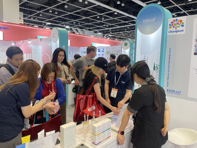 홍콩서 충남 화장품 경쟁력 입증
