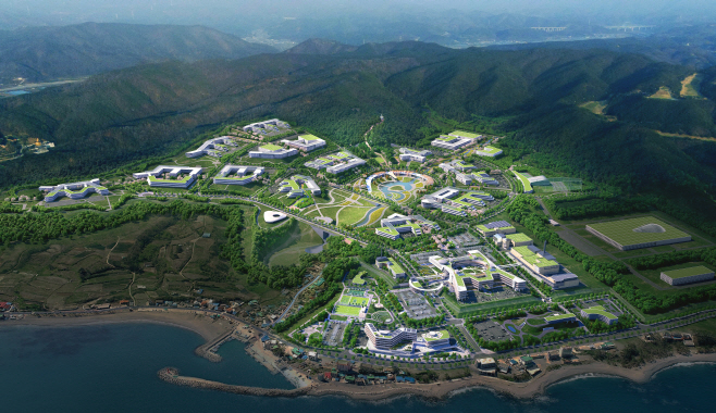 문무대왕과학연구소 조감도