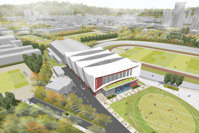 1_음성군 실내테니스장 건립 본격화_조감도