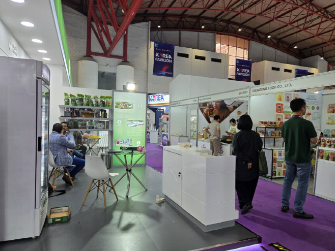 광천별맛김 인도네시아 국제 식품 박람회