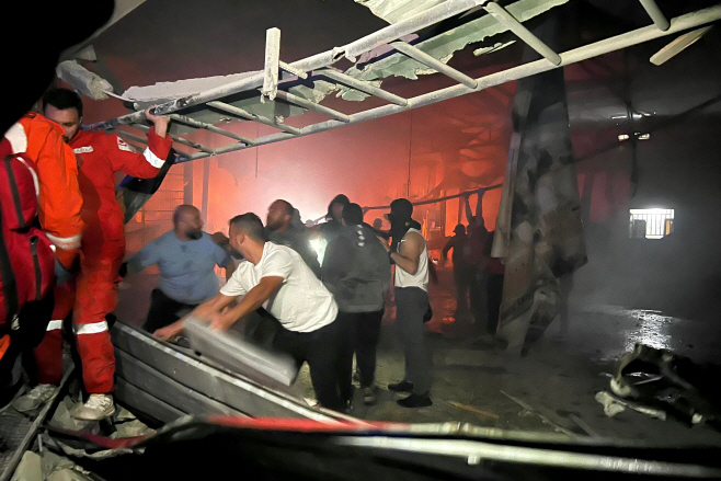 LEBANON-ISRAEL-PALESTINIAN-CONFLICT <YONHAP NO-2745> (AFP)