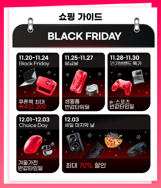 [이미지] 알리익스프레스, 블랙프라이데이 할인 본격 돌입… ‘연말 쇼핑 시즌’으로 광군제 열기 이어간다 (1)