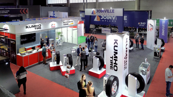 [사진] 금호타이어_브라질 TBR 박람회 부스