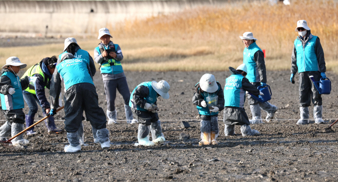 GS칼텍스 해양생태계 복원 봉사활동