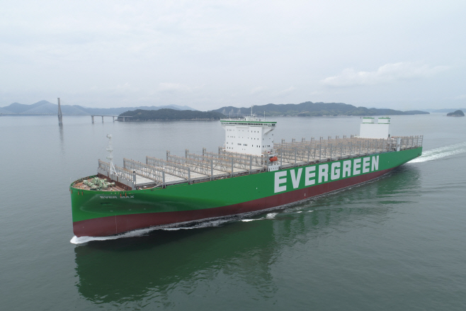 삼성중공업이 건조한 컨테이너운반선