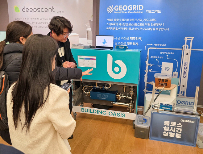 2. 2025 C랩 스타트업 데모데이 전시장 모습