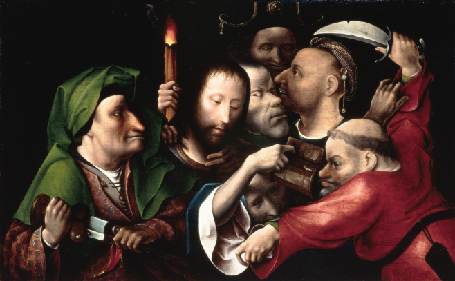 GA_02_ Hieronymus Bosch The Arrest of Christ