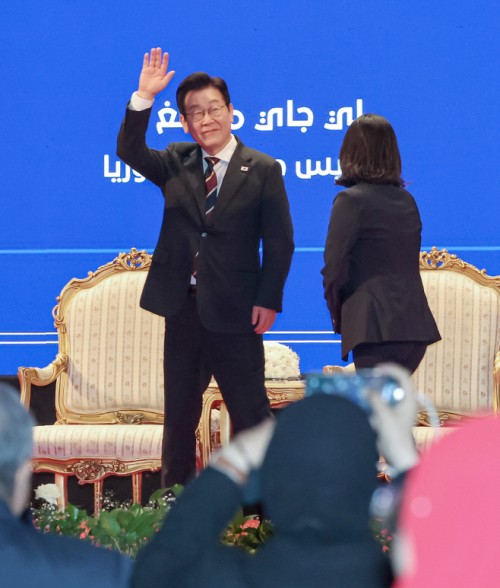 Lee proposes ‘SHINE Initiative’ for Korea–Middle East future