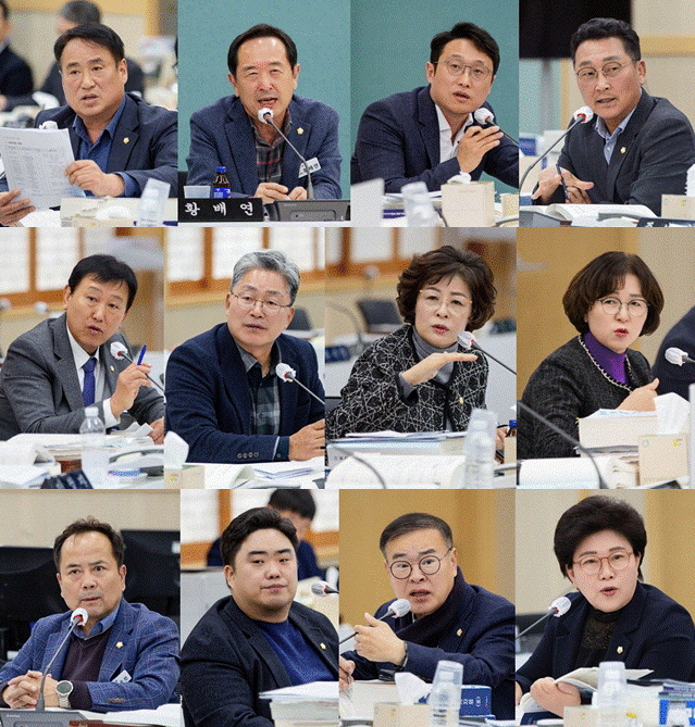 김제시의회 2025년도 행정사무감사 마무리